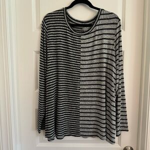 Lane Bryant striped sweater